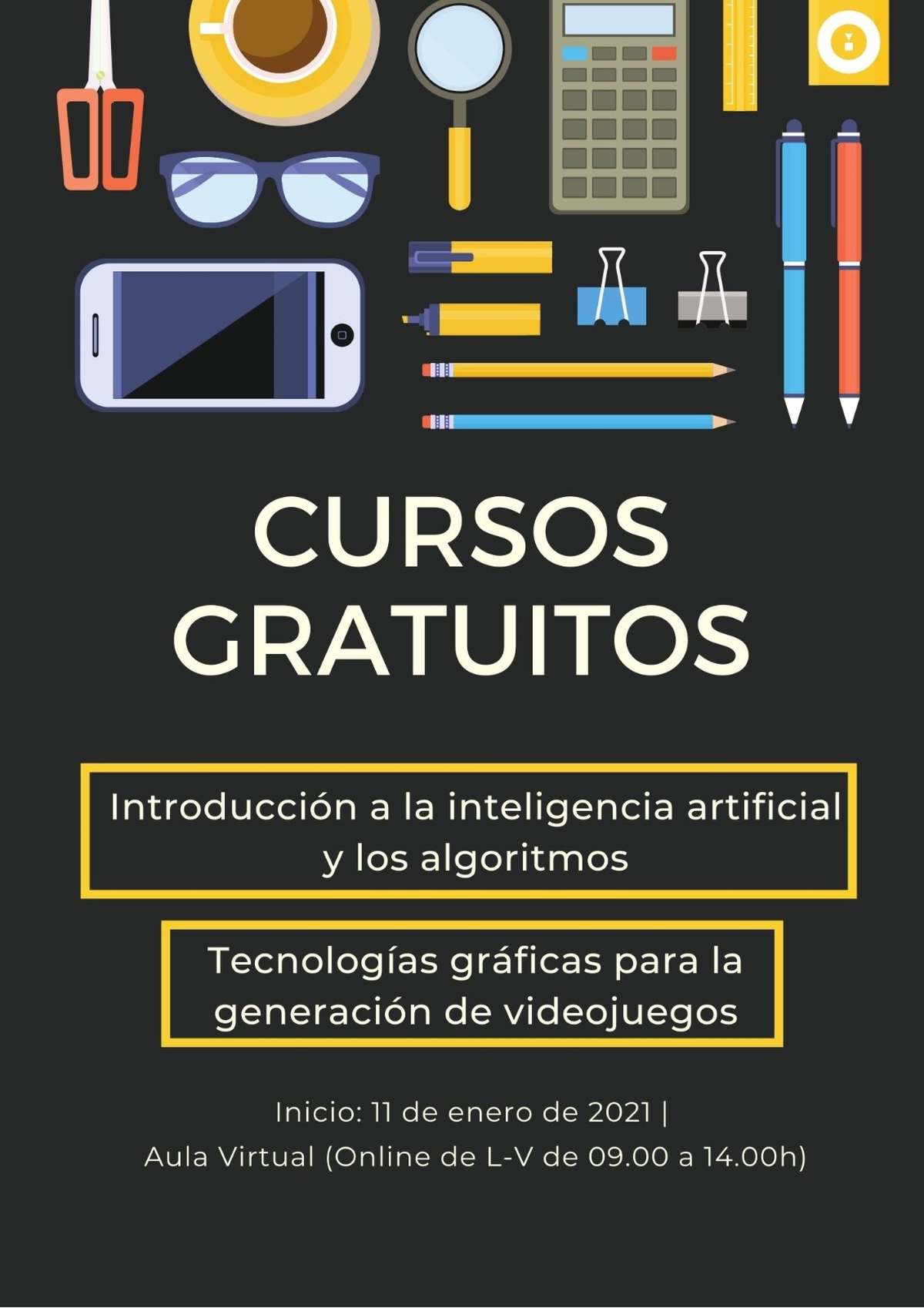 cursos aula virtual